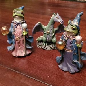 Wizard frongs and dragon